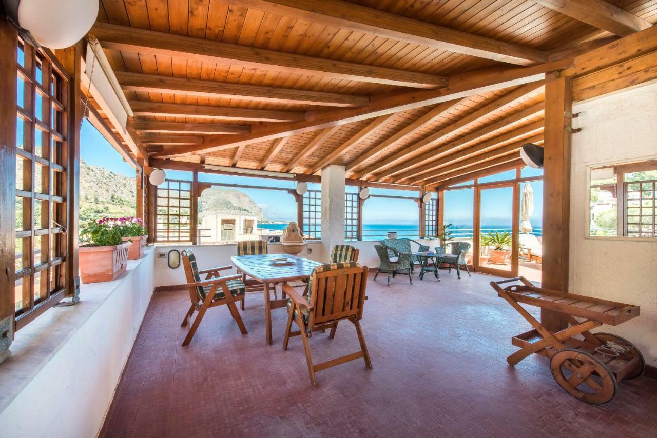 Casa Con Terrazza Sul Mare All'Addaura 巴勒莫 外观 照片