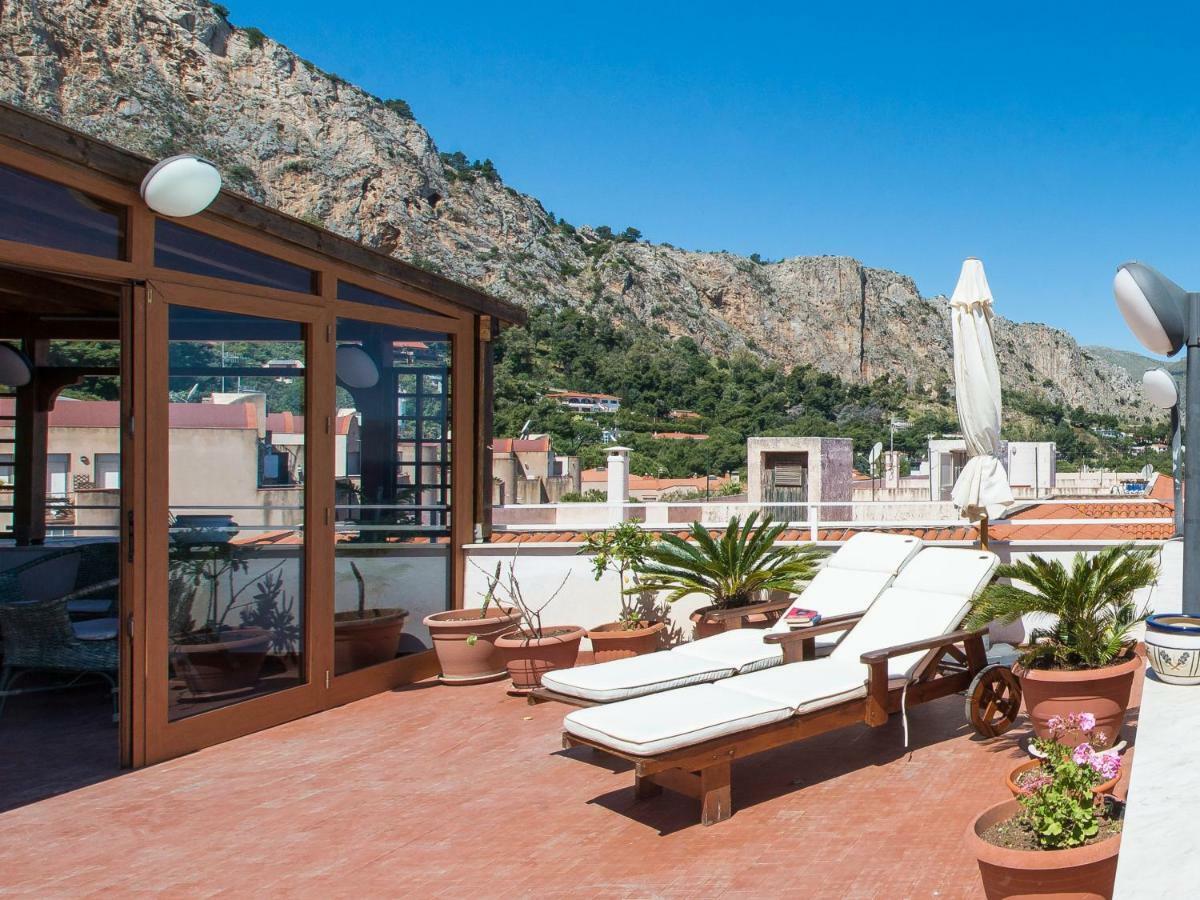 Casa Con Terrazza Sul Mare All'Addaura 巴勒莫 外观 照片